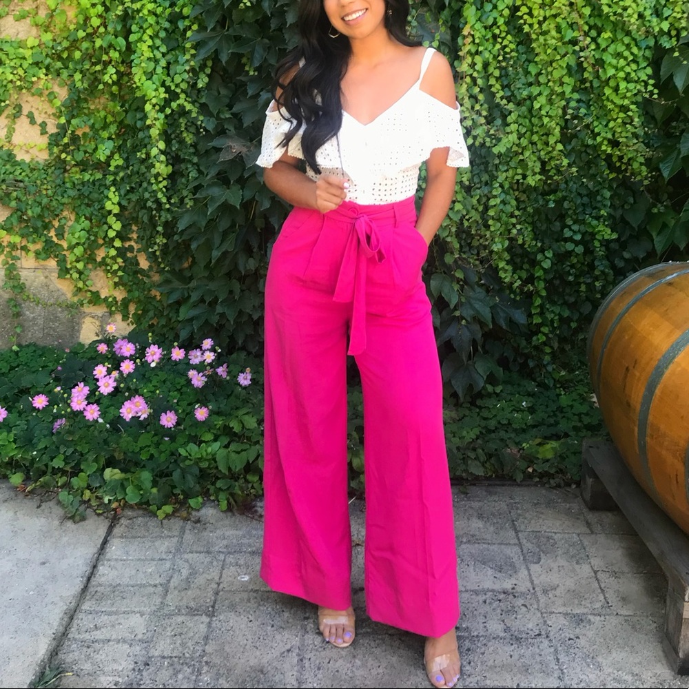 Line & Dot pink pants